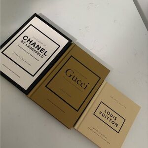 Books (Chanel, Gucci, Louis Vuitton)